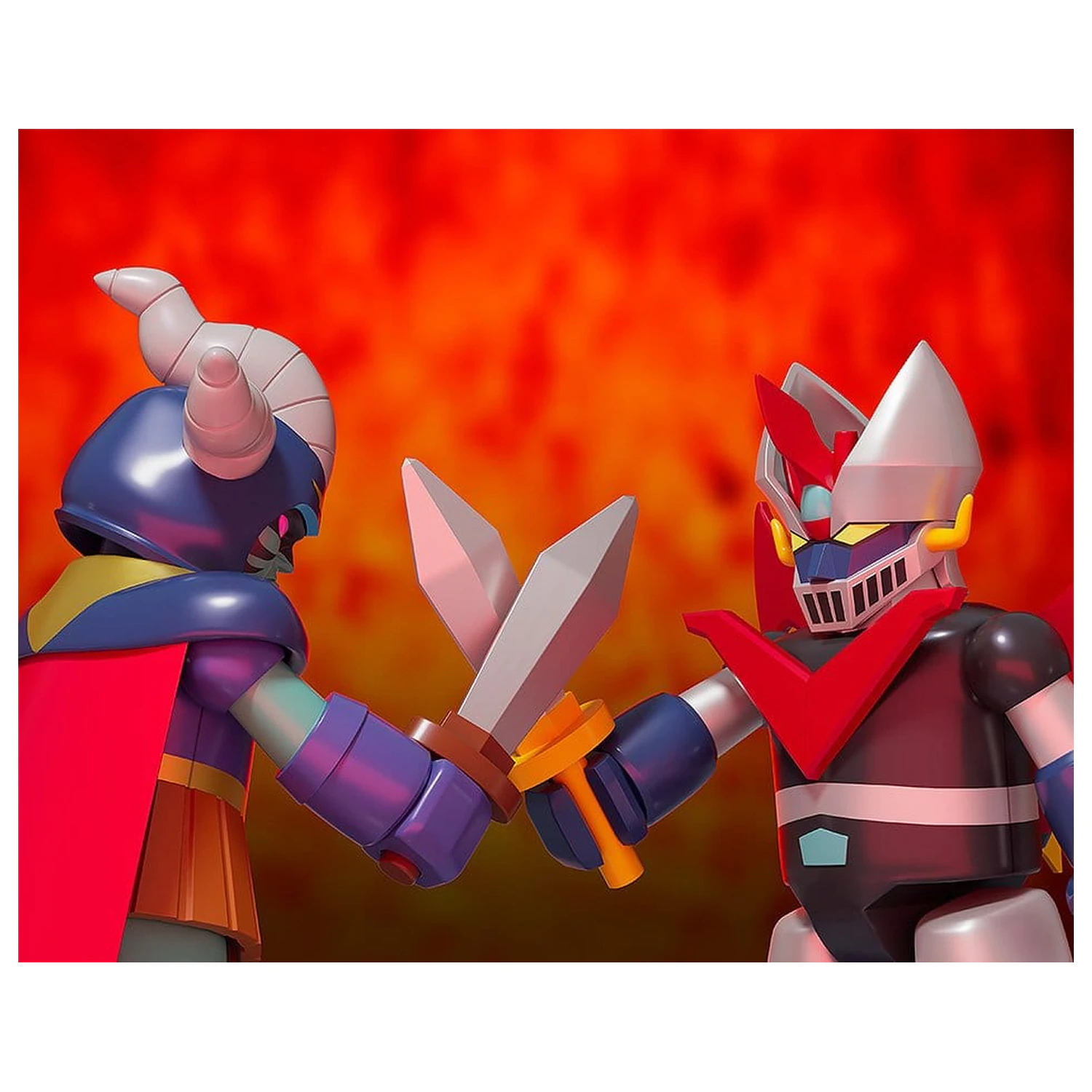 Great Mazinger Brickroid akciófigura Great General of Darkness 5 cm termékfotó