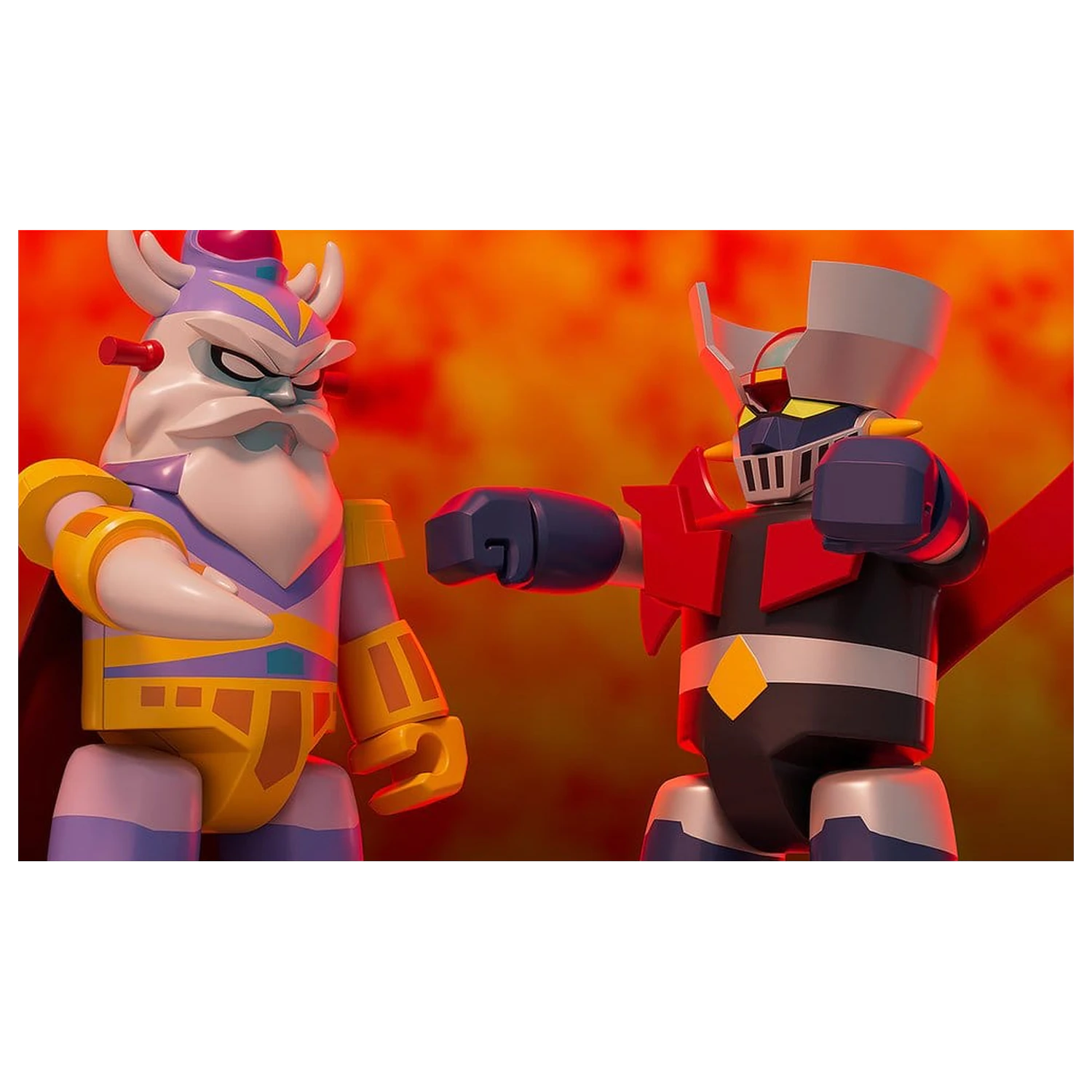 Great Mazinger Brickroid akciófigura Great Marshall of Hell 5 cm    termékfotó