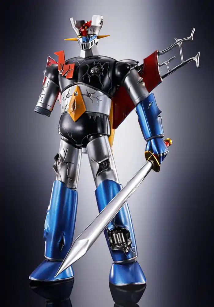 Great Mazinger Soul of Chogokin Diecast Action Figure GX-105D Great Mazinger Z Kakumei Shinka Damage Ver. 17 cm termékfotó