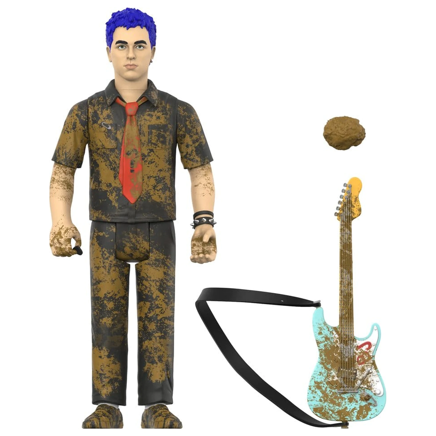 Green Day ReAction akciófigura Wave 01 Billie Joe Armstrong (Mud Fight) termékfotó