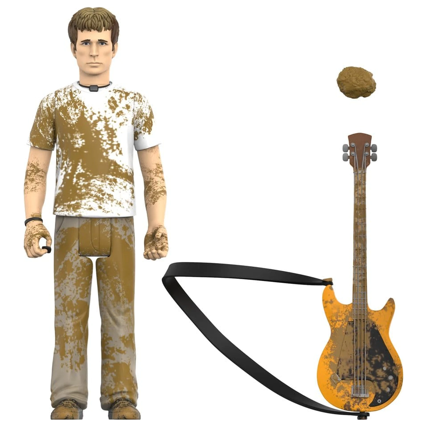 Green Day ReAction akciófigura Wave 01 Mike Dirnt (Mud Fight) termékfotó