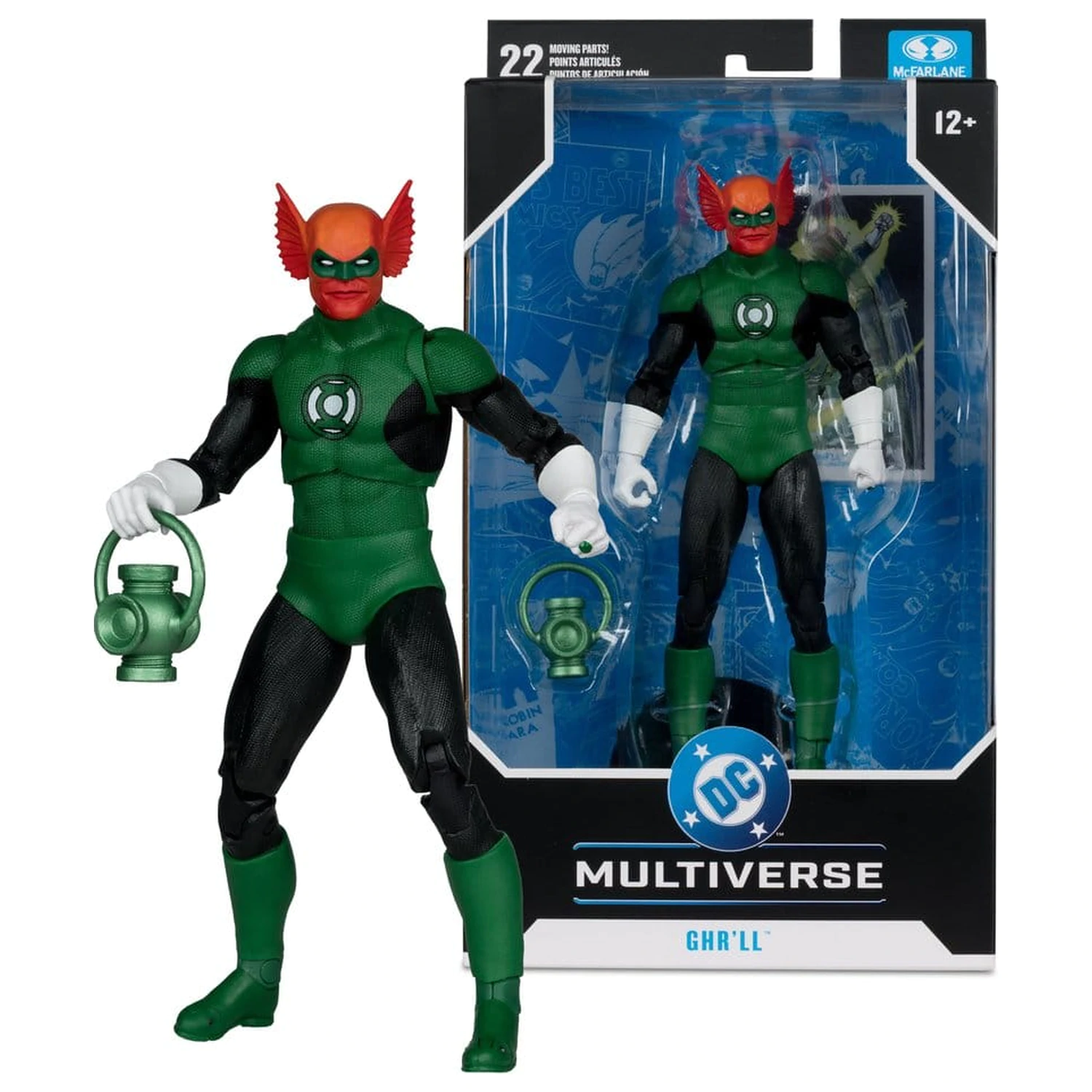 Green Lantern DC Multiverse akciófigura Ghr''ll 18 cm termékfotó