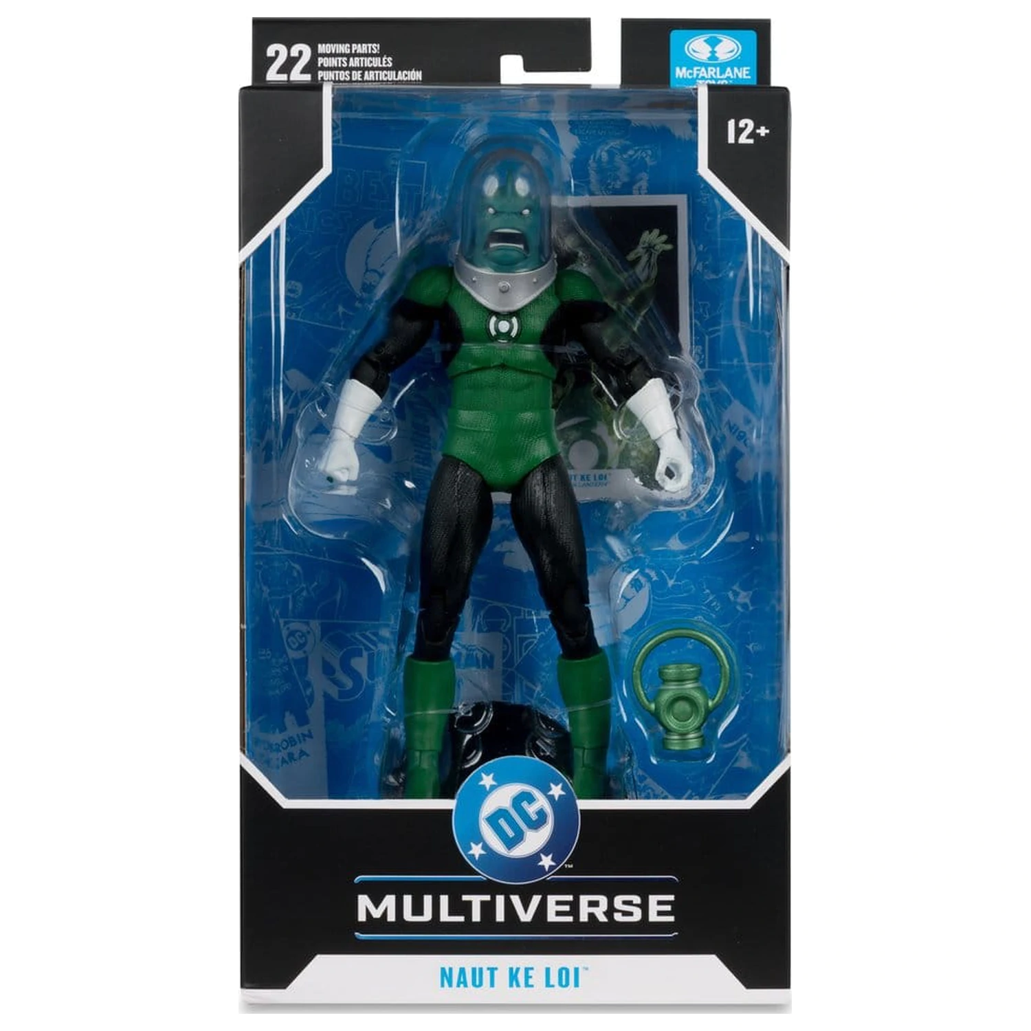 Green Lantern DC Multiverse akciófigura Naut Ke Loi 19 cm termékfotó