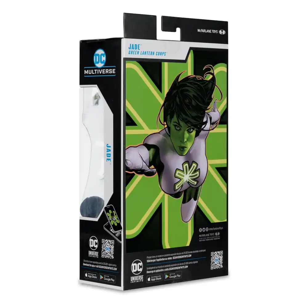 Green Latern Corps DC Multiverse Jade (Red Platinum Edition) akciófigura 17 cm termékfotó