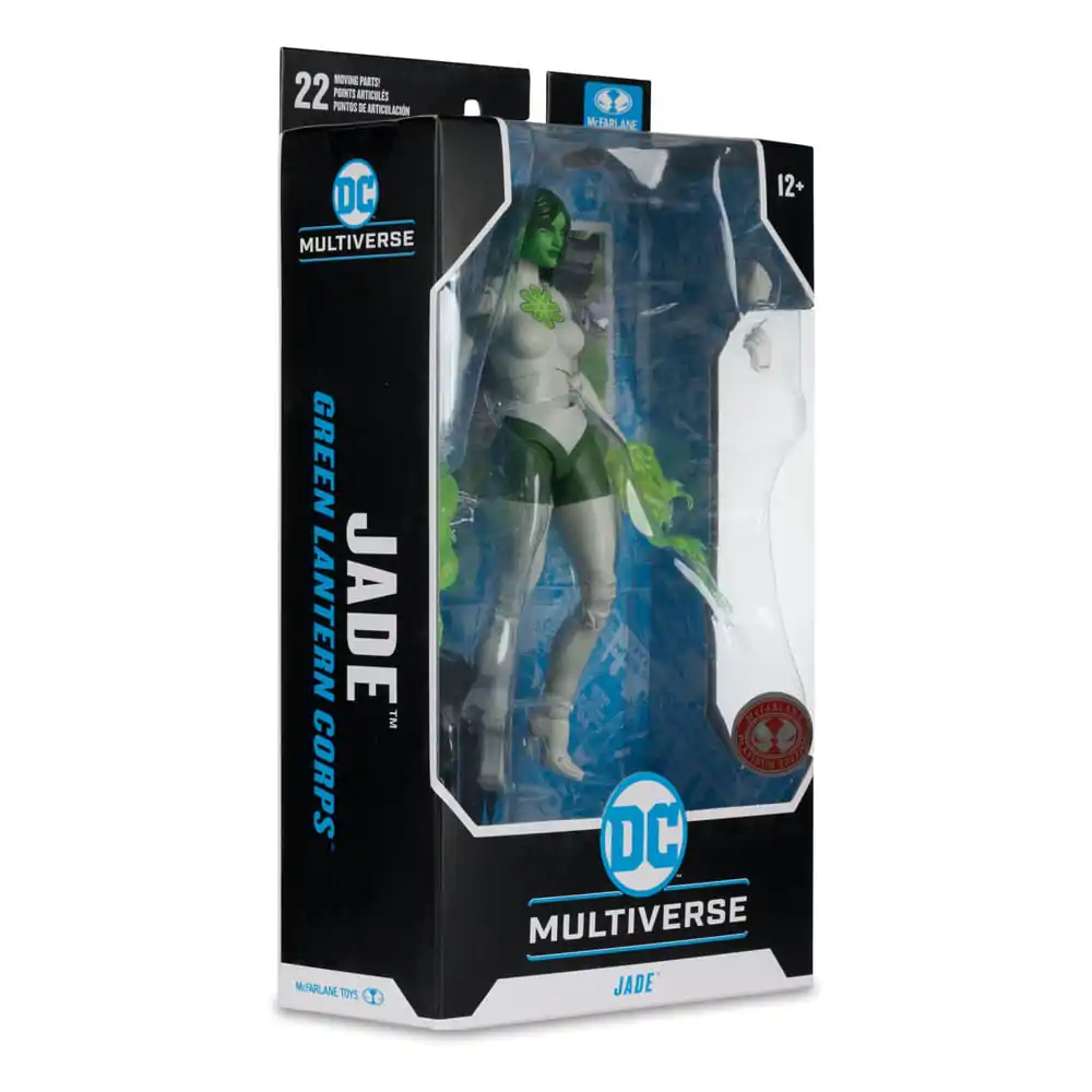 Green Latern Corps DC Multiverse Jade (Red Platinum Edition) akciófigura 17 cm termékfotó