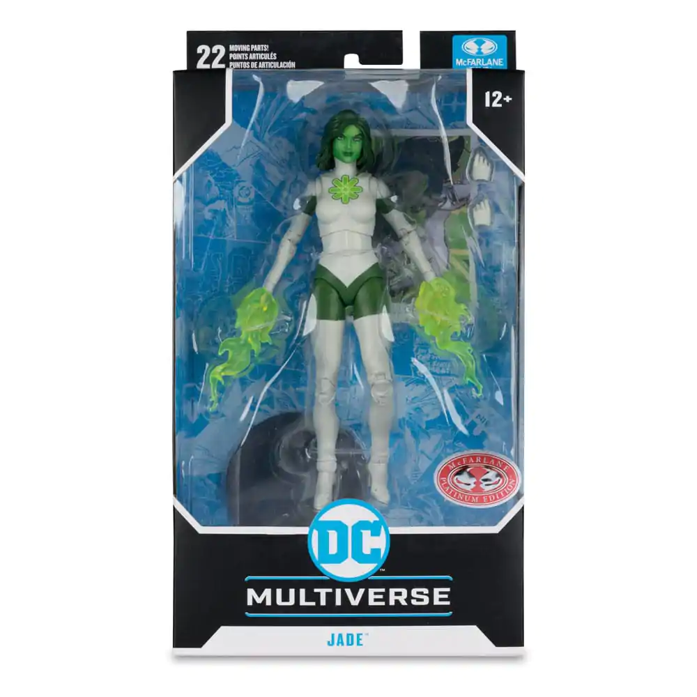 Green Latern Corps DC Multiverse Jade (Red Platinum Edition) akciófigura 17 cm termékfotó