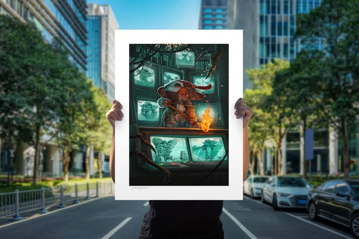 Gremlins 2: The New Batch Art Print 46 x 61 cm - keretezetlen vászonkép termékfotó