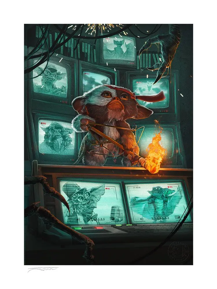 Gremlins 2: The New Batch Art Print 46 x 61 cm - keretezetlen vászonkép termékfotó