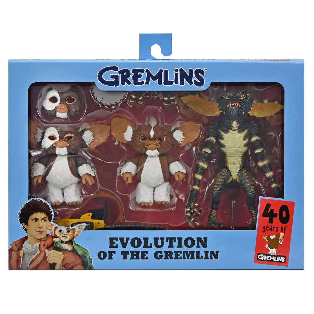 Gremlins Evolution of the Gremlin 40th Anniversary pack 3 figures 18cm termékfotó