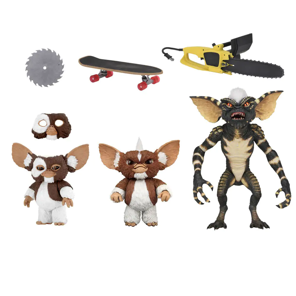 Gremlins Evolution of the Gremlin 40th Anniversary pack 3 figures 18cm termékfotó