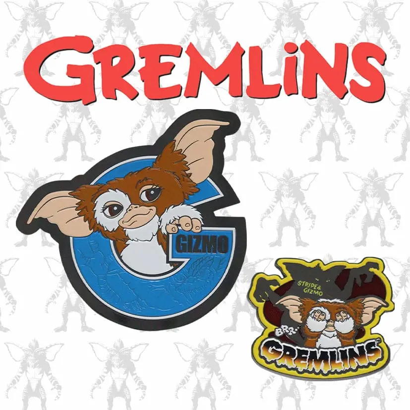 Gremlins Limitált kiadás kitűző és medallion csomag termékfotó