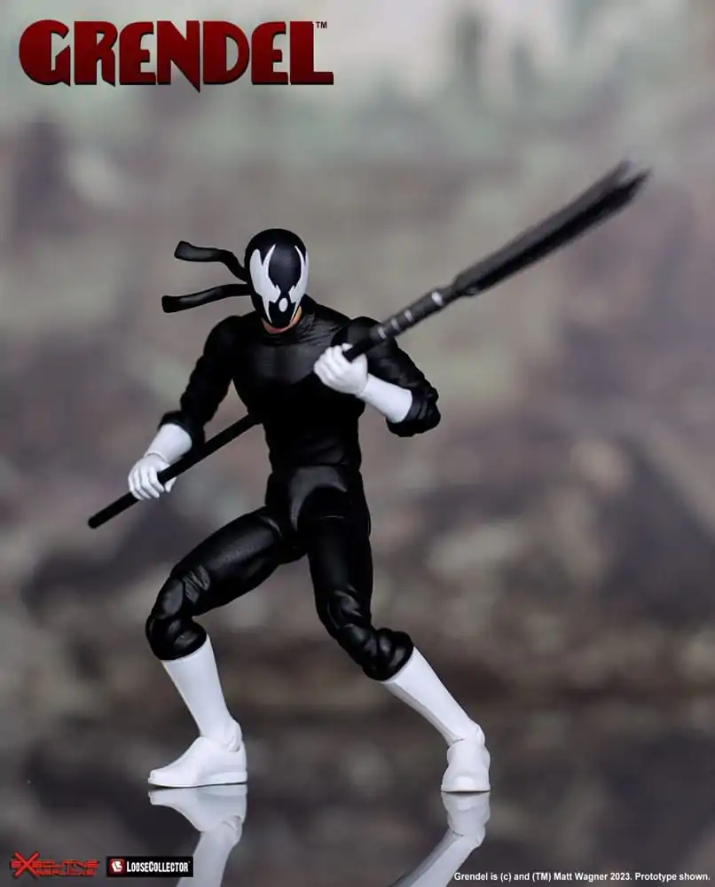 Grendel by Matt Wagner 1/12 Grendel (Hunter Rose) akciófigura 15 cm termékfotó