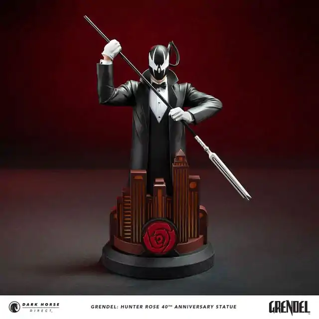 Grendel Hunter Rose 40th Anniversary PVC szobor figura 28 cm termékfotó