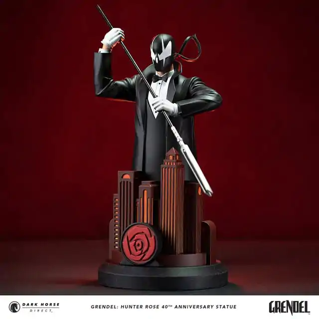 Grendel Hunter Rose 40th Anniversary PVC szobor figura 28 cm termékfotó