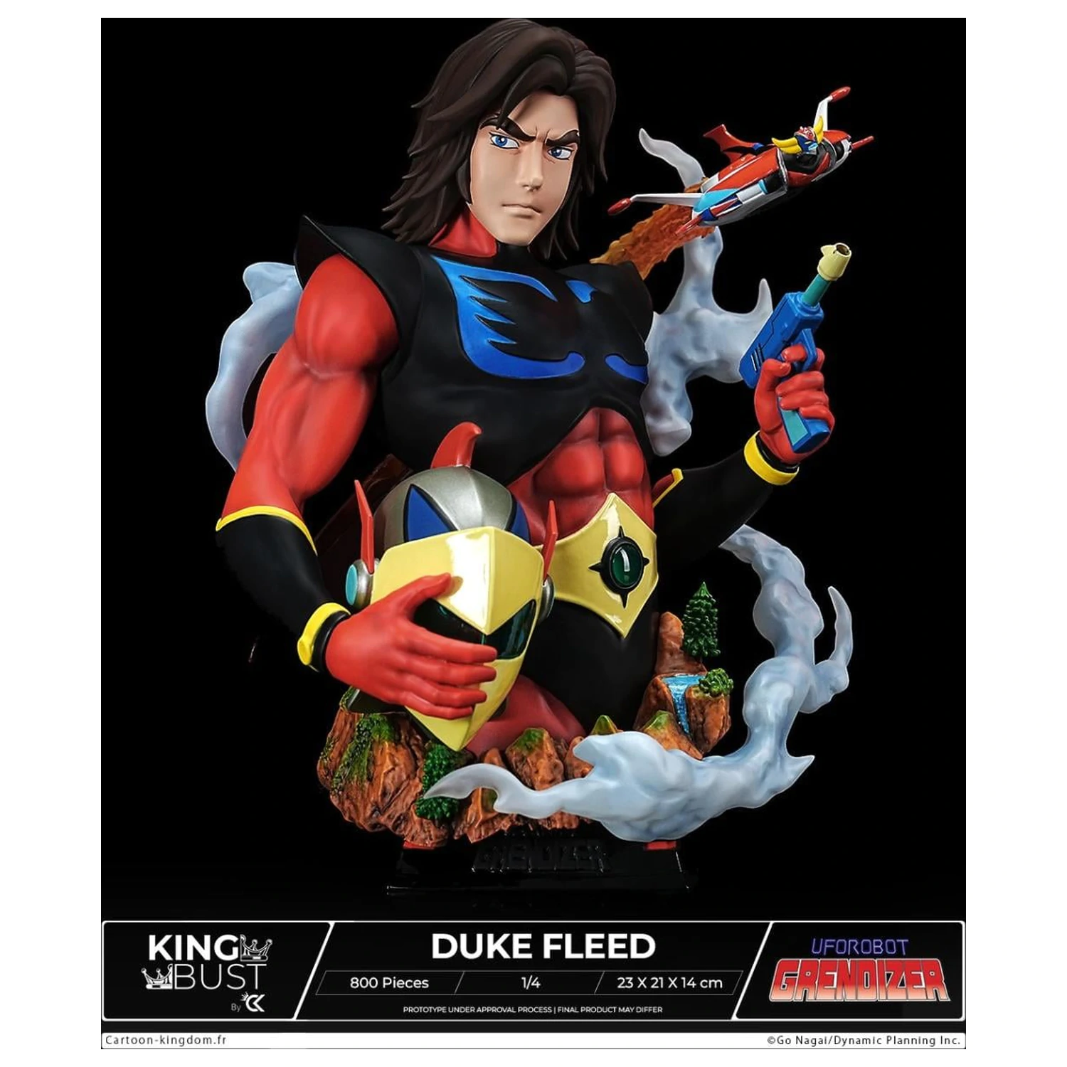 Grendizer Duke Fleed King mellszobor figura 1/4 23cm termékfotó