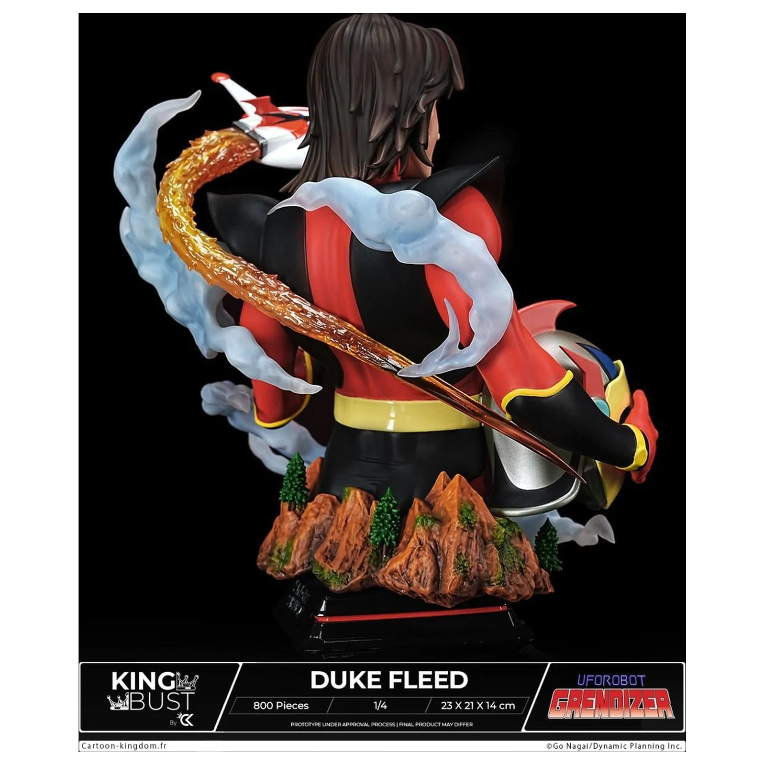 Grendizer Duke Fleed King mellszobor figura 1/4 23cm termékfotó