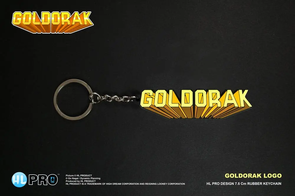 Grendizer Goldorak Logo gumis kulcstartó 7 cm termékfotó