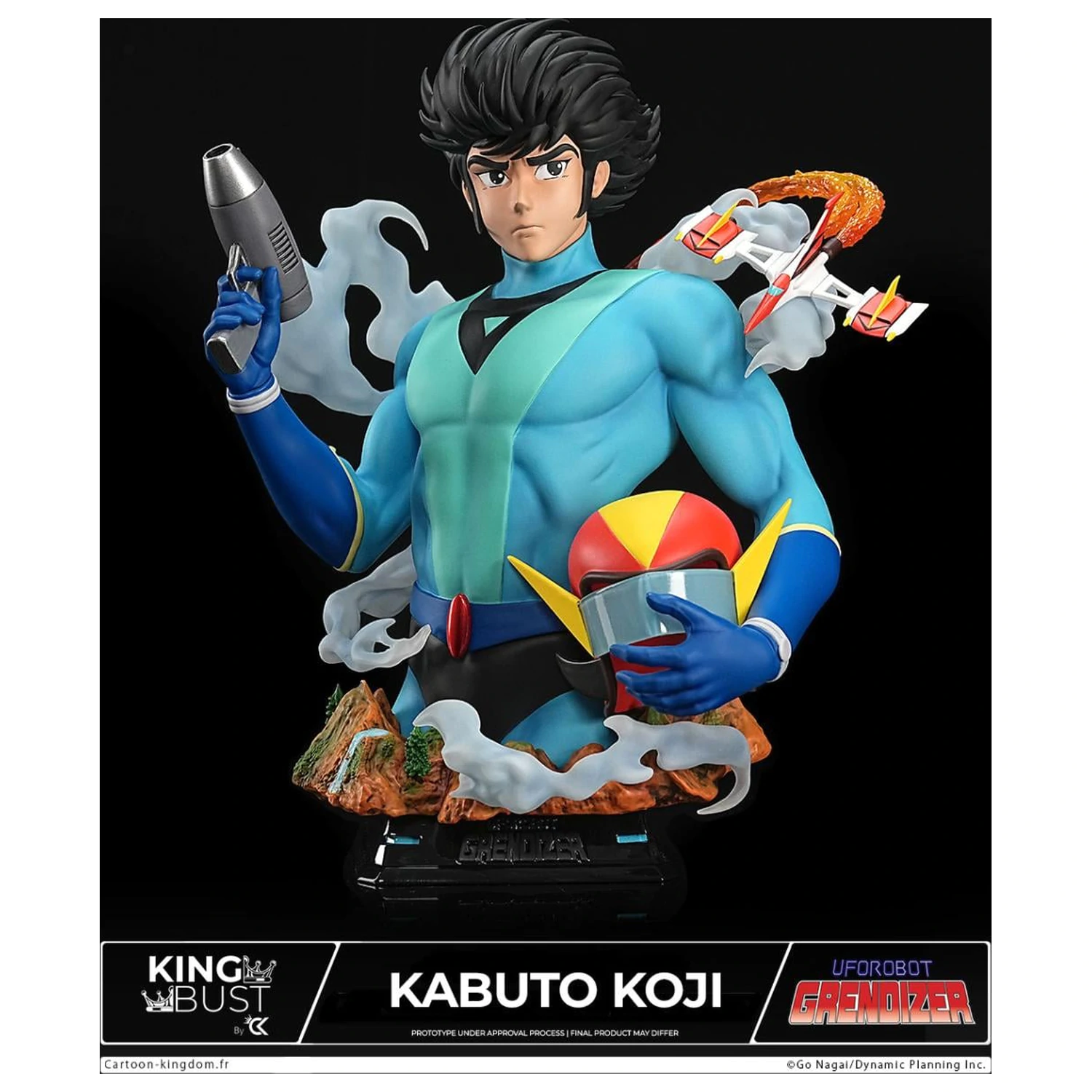 Grendizer Kabuto Koji King mellszobor figura 1/4 23cm termékfotó