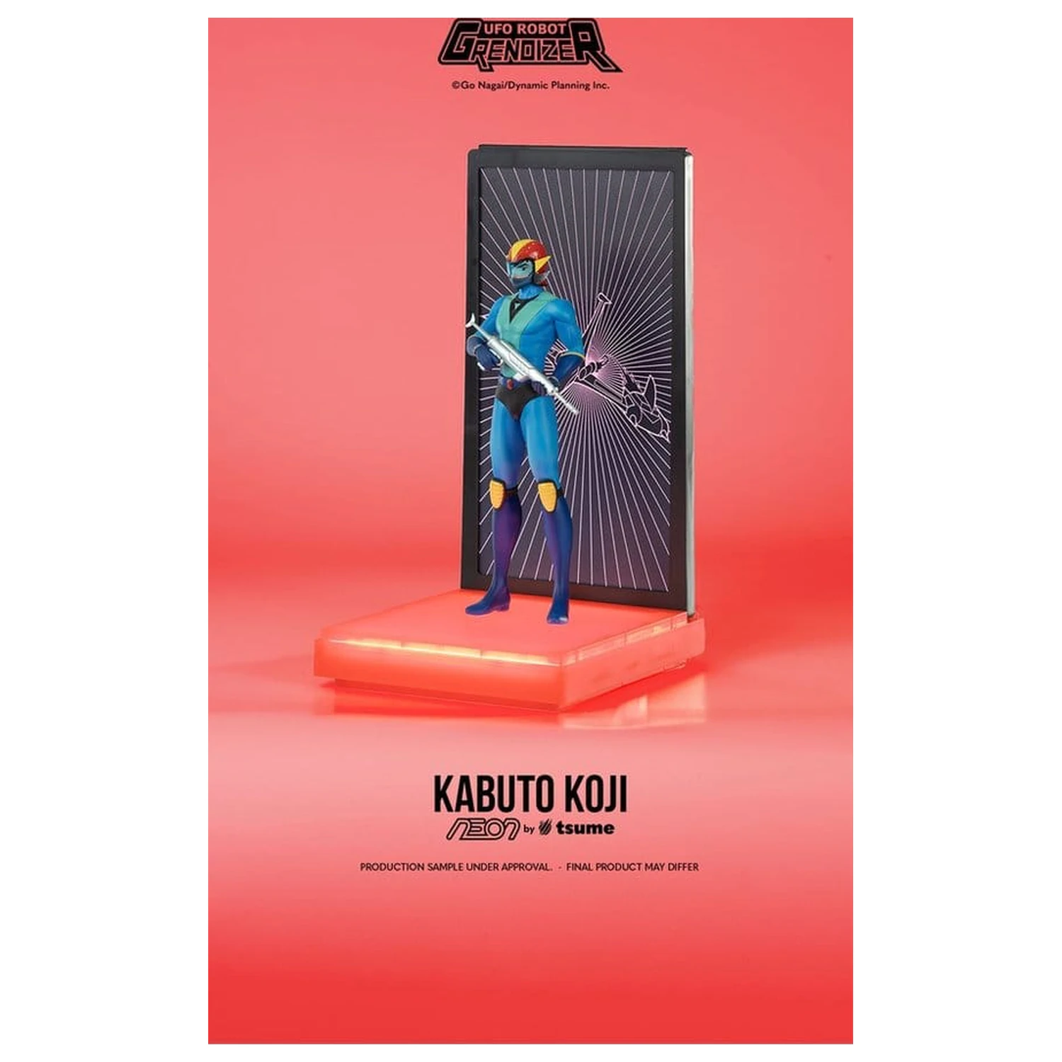Grendizer Neon figura 1/9 Kabuto Koji - Alcor 25 cm termékfotó