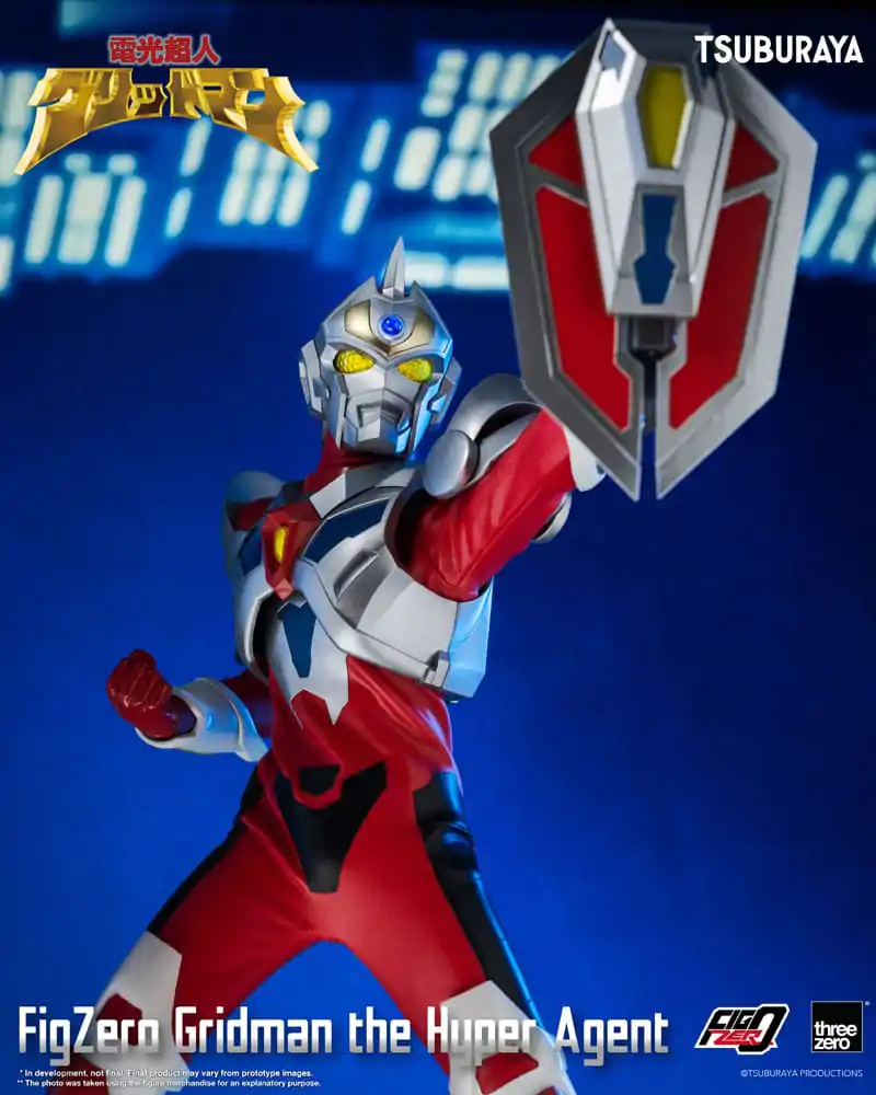 Gridman the Hyper Agent FigZero Gridman the Hyper Agent akciófigura 30 cm termékfotó