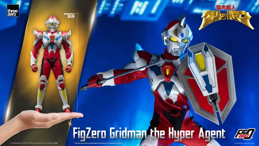 Gridman the Hyper Agent FigZero Gridman the Hyper Agent akciófigura 30 cm termékfotó