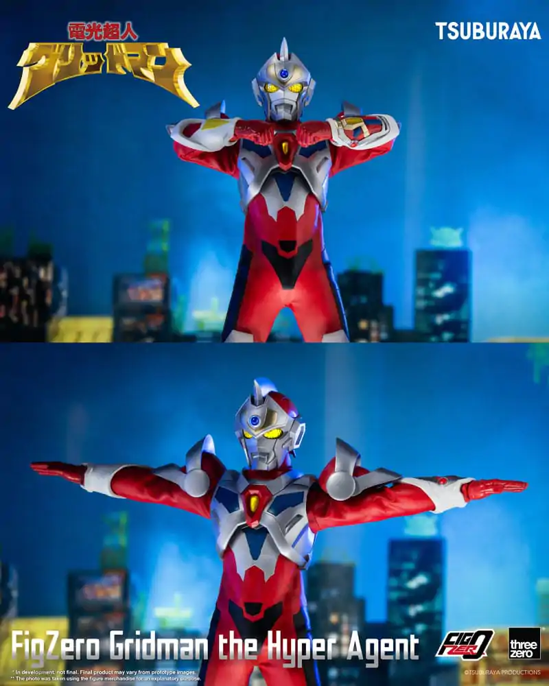 Gridman the Hyper Agent FigZero Gridman the Hyper Agent akciófigura 30 cm termékfotó