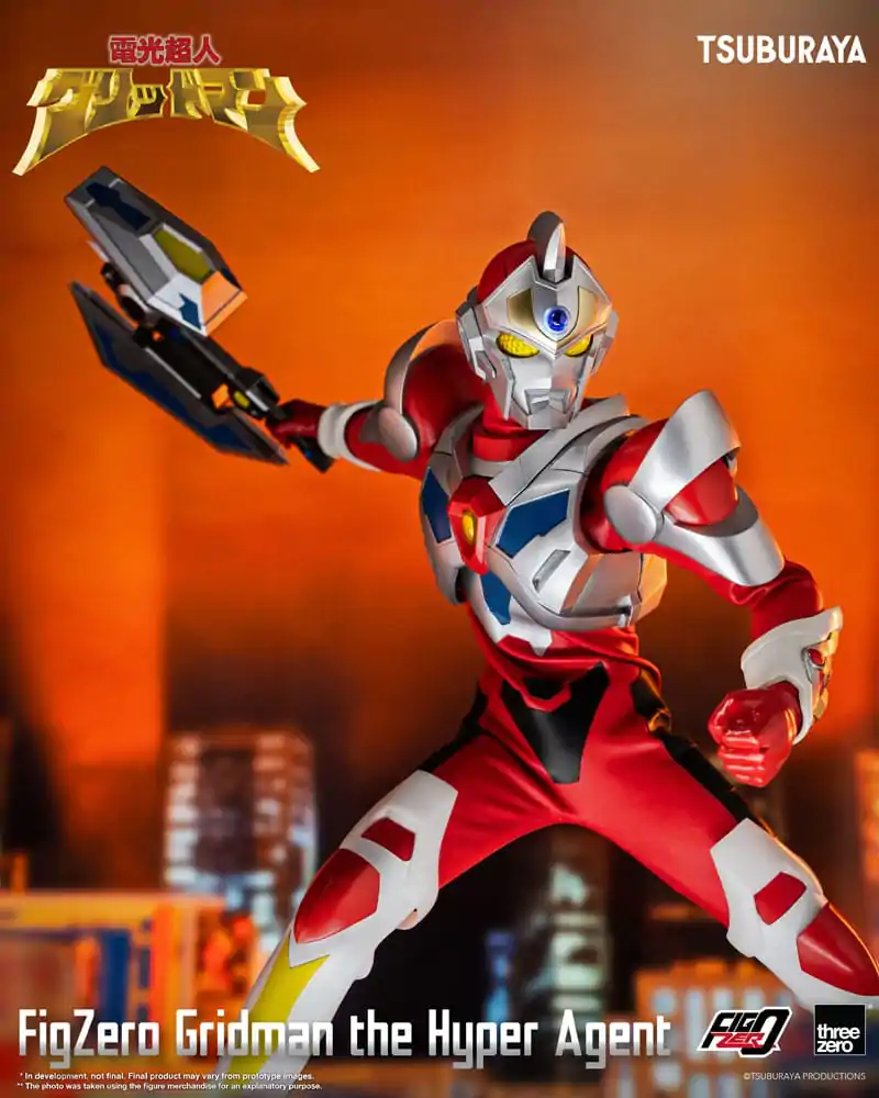Gridman the Hyper Agent FigZero Gridman the Hyper Agent akciófigura 30 cm termékfotó