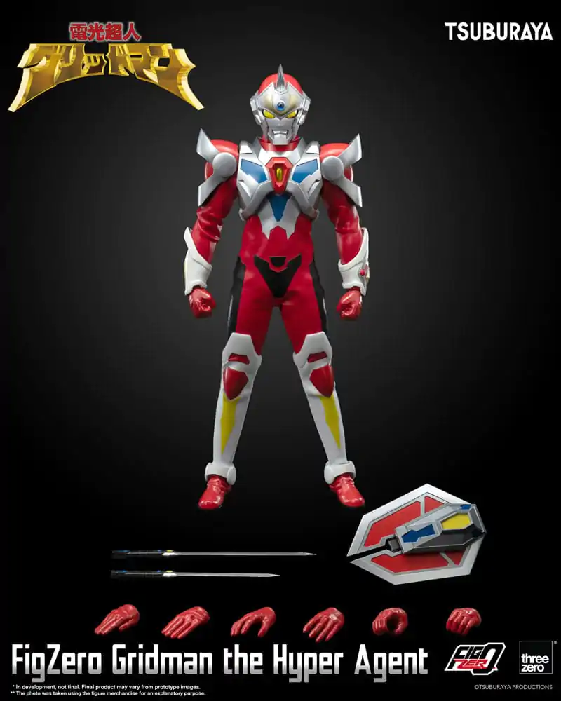 Gridman the Hyper Agent FigZero Gridman the Hyper Agent akciófigura 30 cm termékfotó