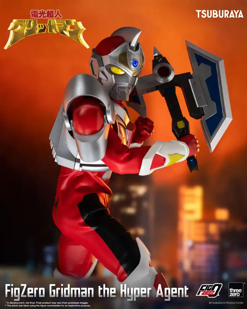 Gridman the Hyper Agent FigZero Gridman the Hyper Agent akciófigura 30 cm termékfotó