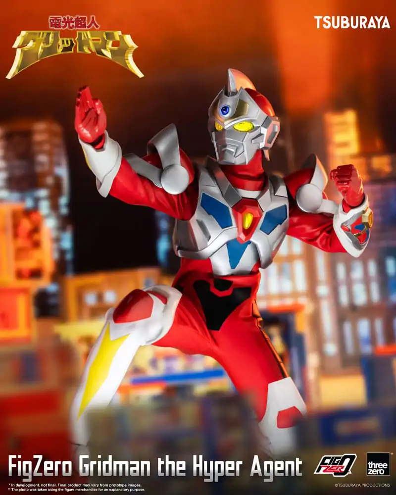 Gridman the Hyper Agent FigZero Gridman the Hyper Agent akciófigura 30 cm termékfotó