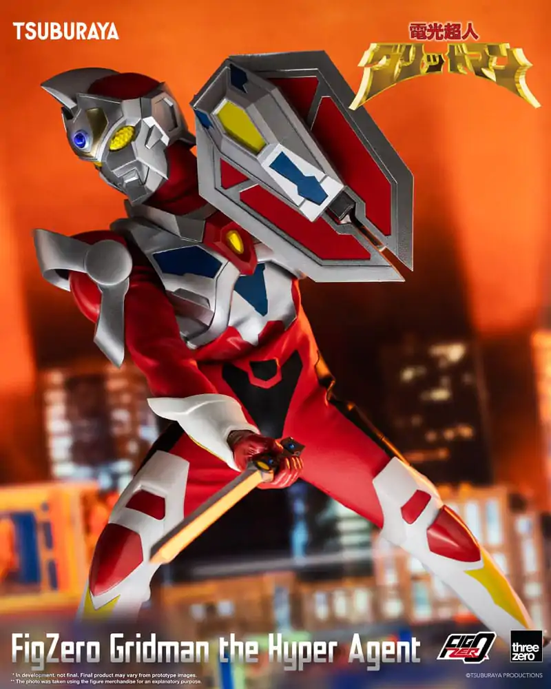 Gridman the Hyper Agent FigZero Gridman the Hyper Agent akciófigura 30 cm termékfotó
