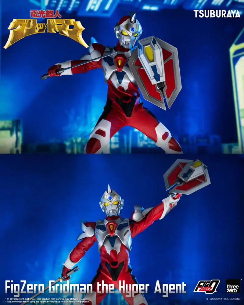Gridman the Hyper Agent FigZero Gridman the Hyper Agent akciófigura 30 cm termékfotó