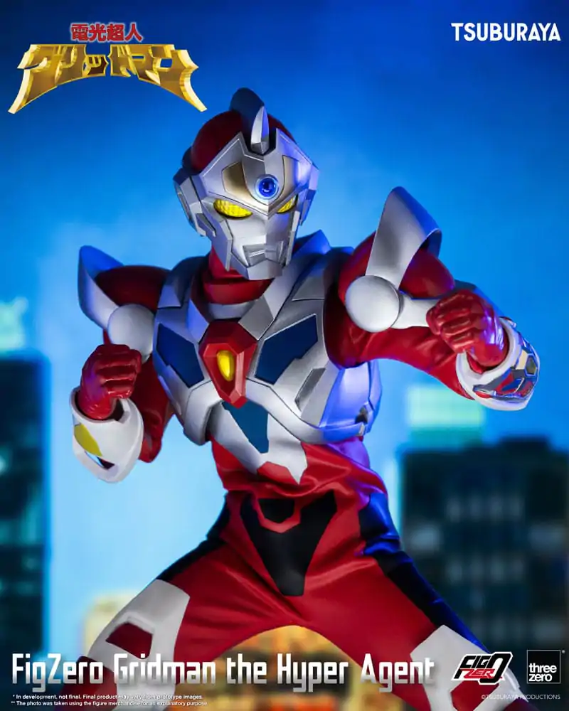 Gridman the Hyper Agent FigZero Gridman the Hyper Agent akciófigura 30 cm termékfotó
