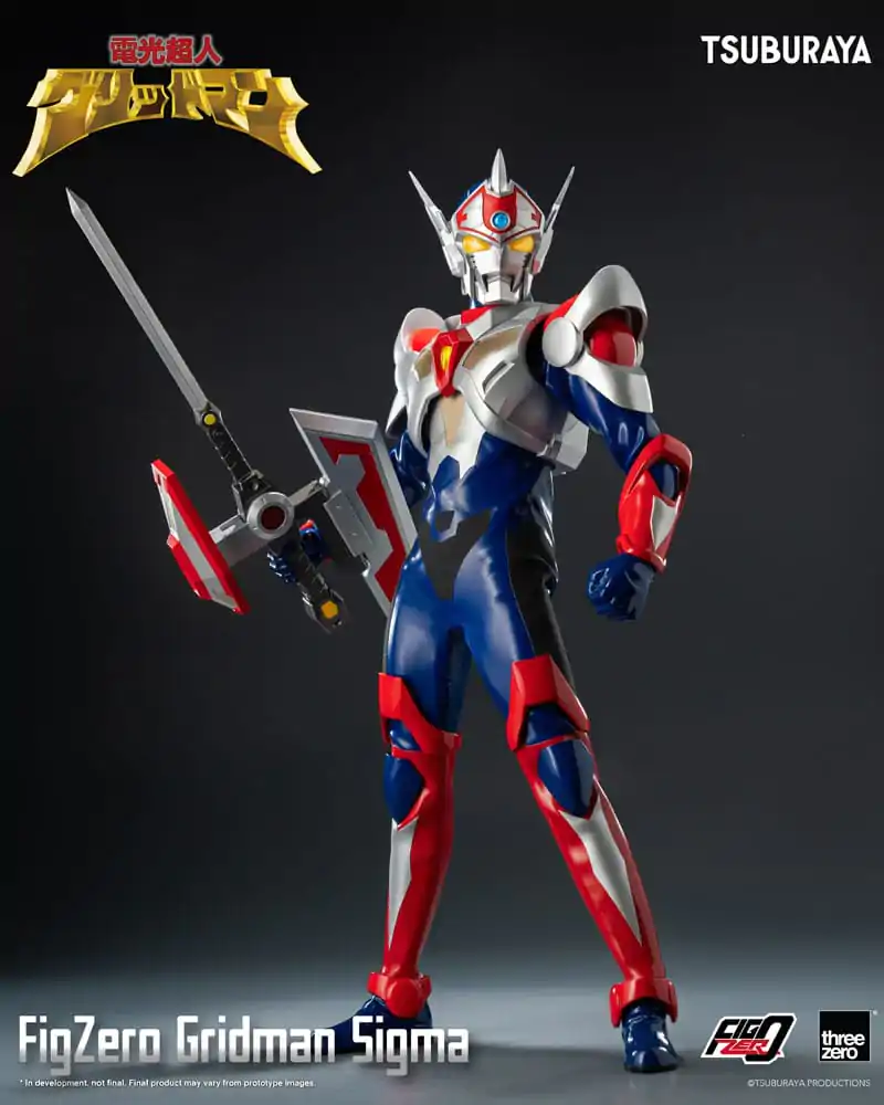 Gridman the Hyper Agent: Revenge of Neo Evil Lord FigZero Gridman Sigma akciófigura 30 cm termékfotó