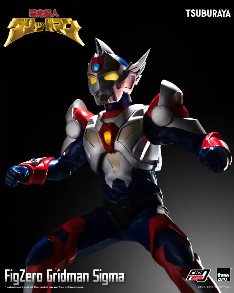Gridman the Hyper Agent: Revenge of Neo Evil Lord FigZero Gridman Sigma akciófigura 30 cm termékfotó