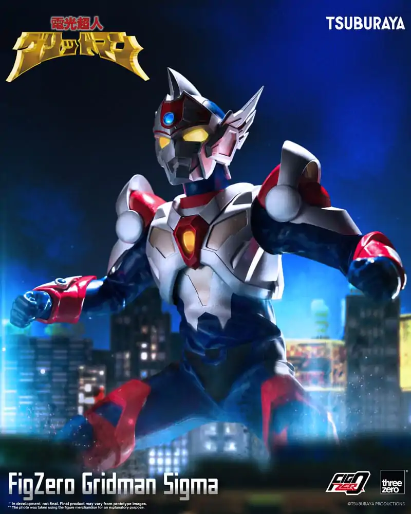 Gridman the Hyper Agent: Revenge of Neo Evil Lord FigZero Gridman Sigma akciófigura 30 cm termékfotó