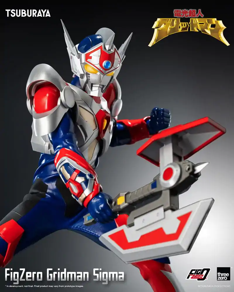 Gridman the Hyper Agent: Revenge of Neo Evil Lord FigZero Gridman Sigma akciófigura 30 cm termékfotó