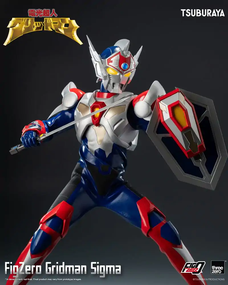 Gridman the Hyper Agent: Revenge of Neo Evil Lord FigZero Gridman Sigma akciófigura 30 cm termékfotó