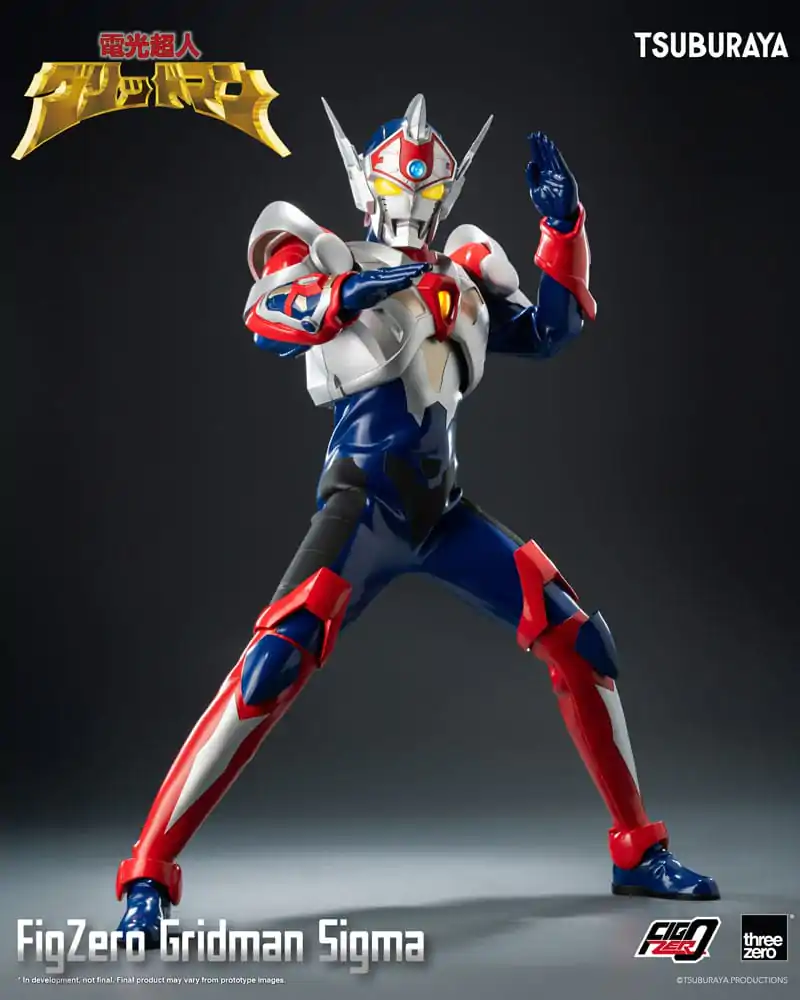 Gridman the Hyper Agent: Revenge of Neo Evil Lord FigZero Gridman Sigma akciófigura 30 cm termékfotó