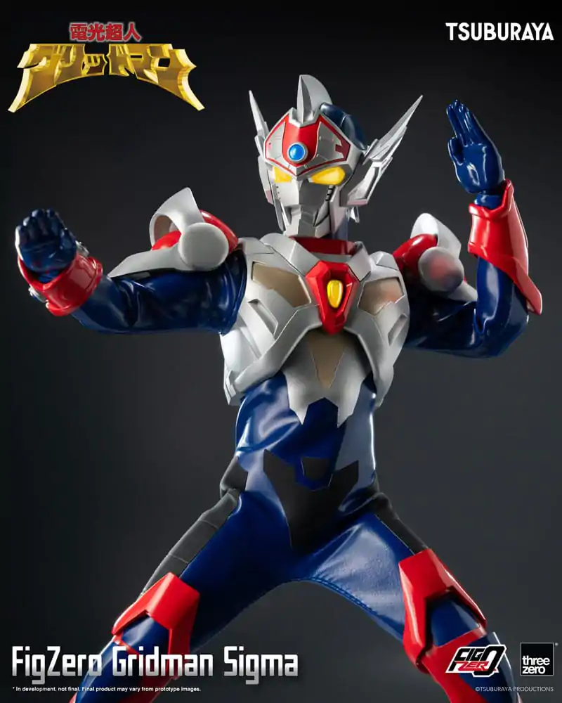 Gridman the Hyper Agent: Revenge of Neo Evil Lord FigZero Gridman Sigma akciófigura 30 cm termékfotó