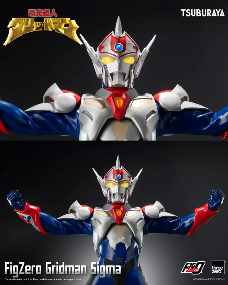 Gridman the Hyper Agent: Revenge of Neo Evil Lord FigZero Gridman Sigma akciófigura 30 cm termékfotó
