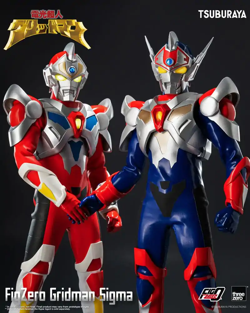 Gridman the Hyper Agent: Revenge of Neo Evil Lord FigZero Gridman Sigma akciófigura 30 cm termékfotó