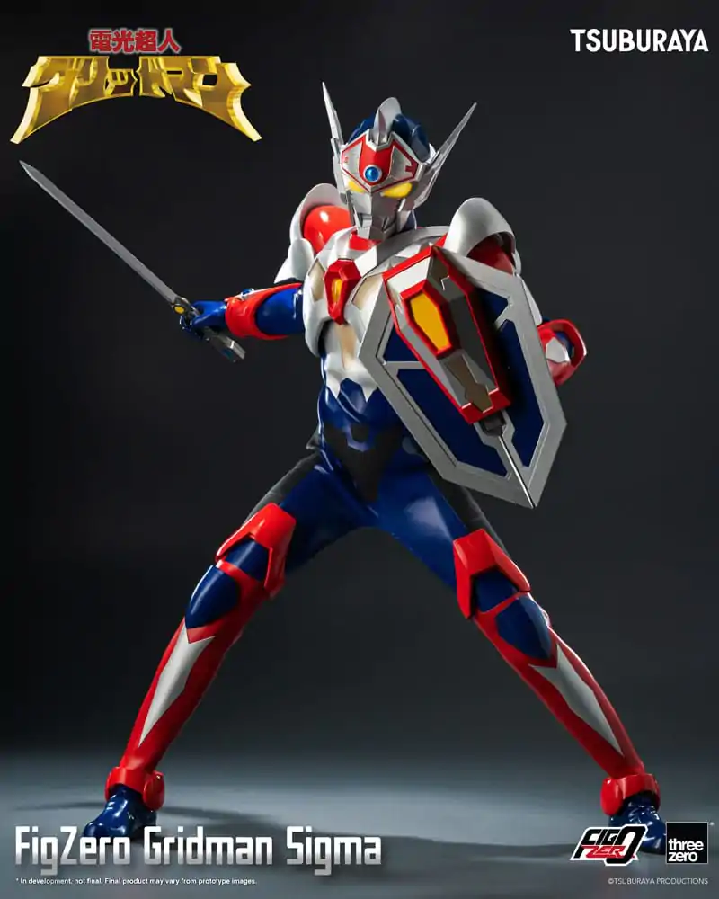 Gridman the Hyper Agent: Revenge of Neo Evil Lord FigZero Gridman Sigma akciófigura 30 cm termékfotó