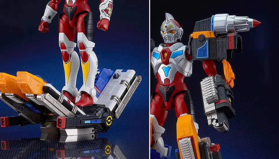 Gridman the Hyper Agent The Gattai Thunder Gridman akciófigura 21 cm termékfotó