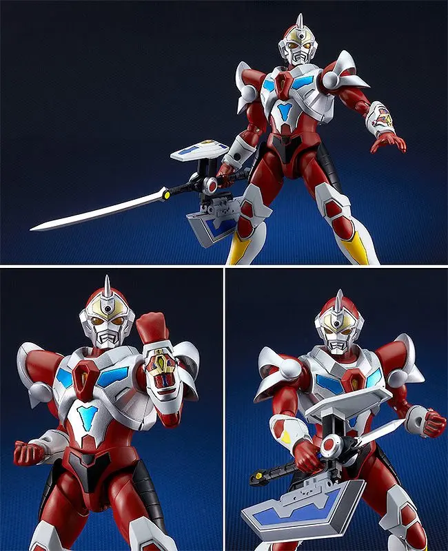 Gridman the Hyper Agent The Gattai Thunder Gridman akciófigura 21 cm termékfotó