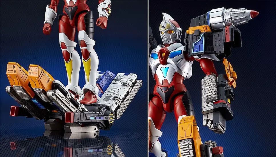 Gridman the Hyper Agent The Gattai Thunder Gridman Tokusatsu Edition akciófigura 21 cm termékfotó