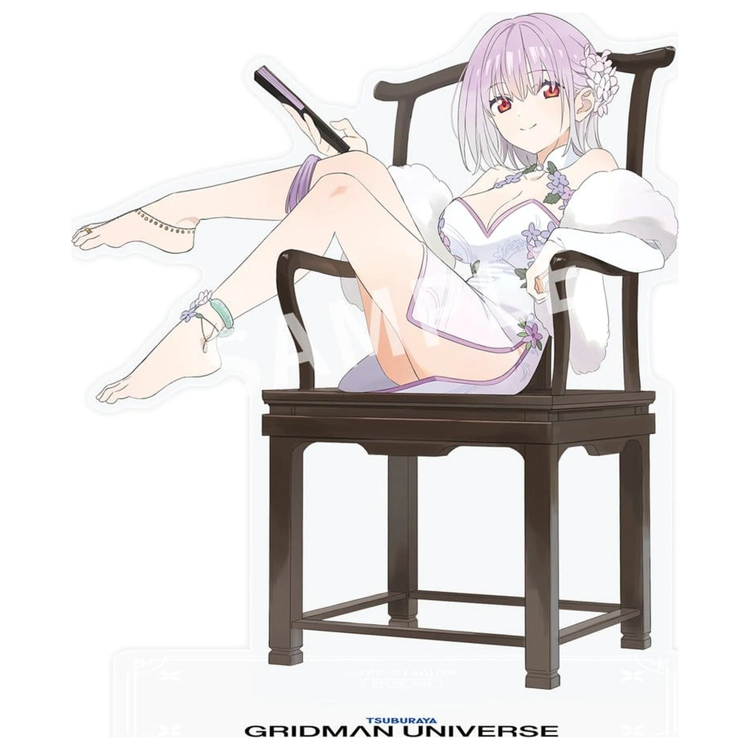 Gridman Universe 1/7 Akane Shinjo Chinese Dress Ver. PVC figura 12 cm termékfotó