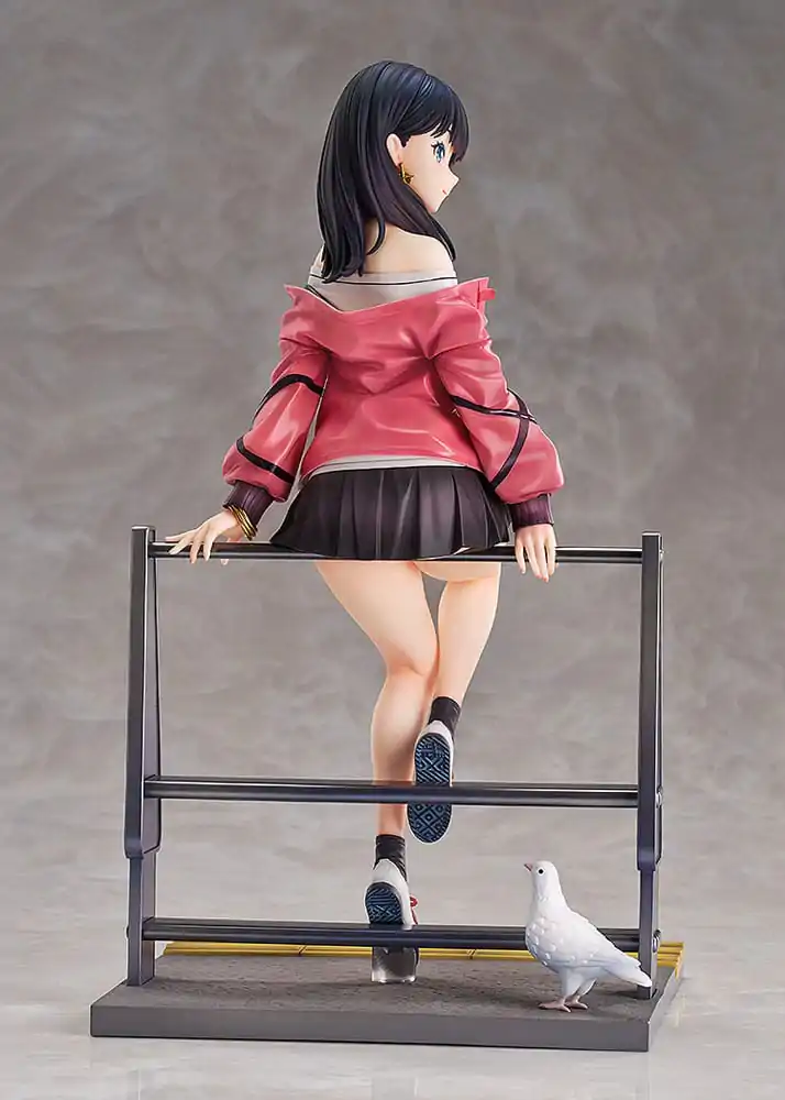 Gridman Universe 1/7 Rikka Takarada: Blue Sky Station PVC szobor figura 21 cm termékfotó