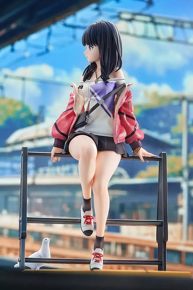 Gridman Universe 1/7 Rikka Takarada: Blue Sky Station PVC szobor figura 21 cm termékfotó