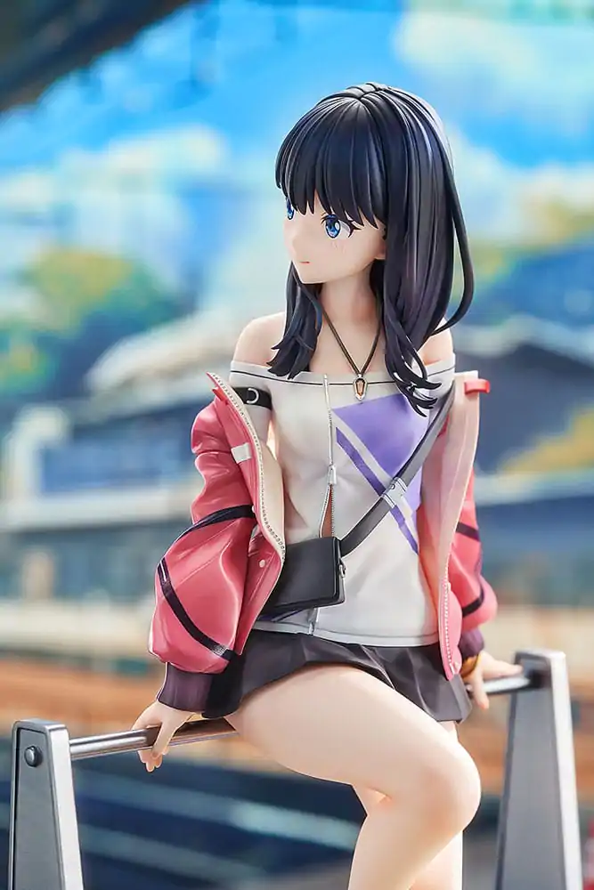 Gridman Universe 1/7 Rikka Takarada: Blue Sky Station PVC szobor figura 21 cm termékfotó